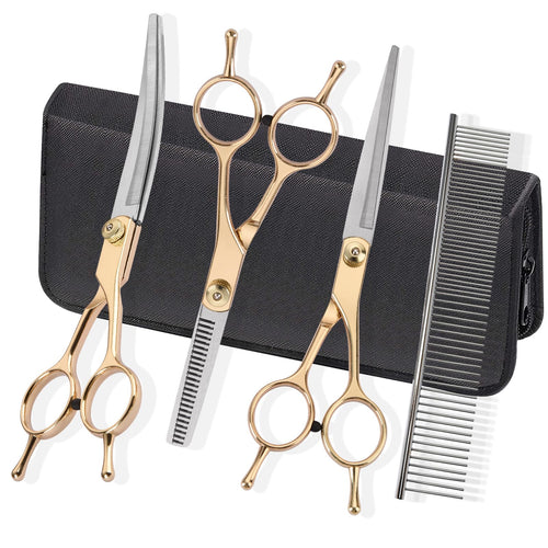 6-Piece Pet Grooming Scissors Set