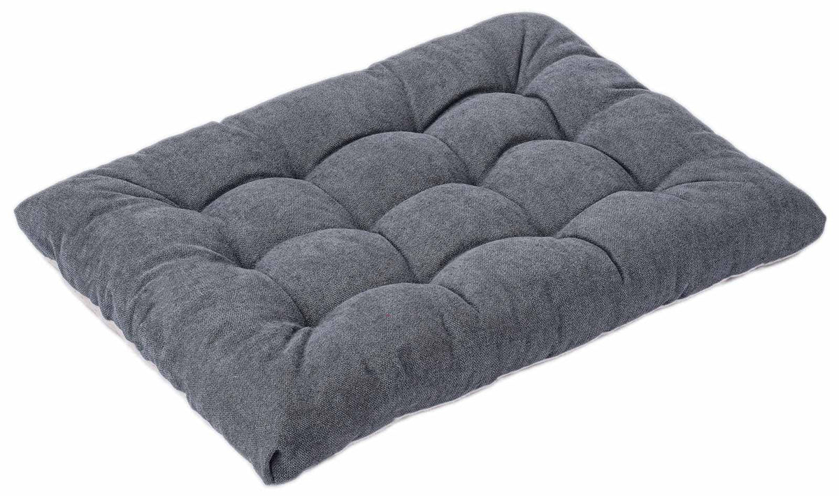 Washable Crate Dog Bed – Dark Grey