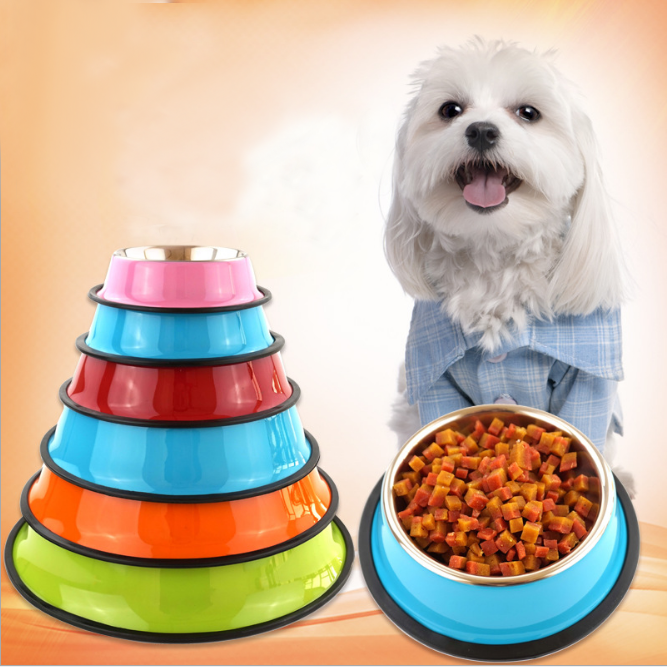 Non-Slip Stainless Steel Pet Bowl