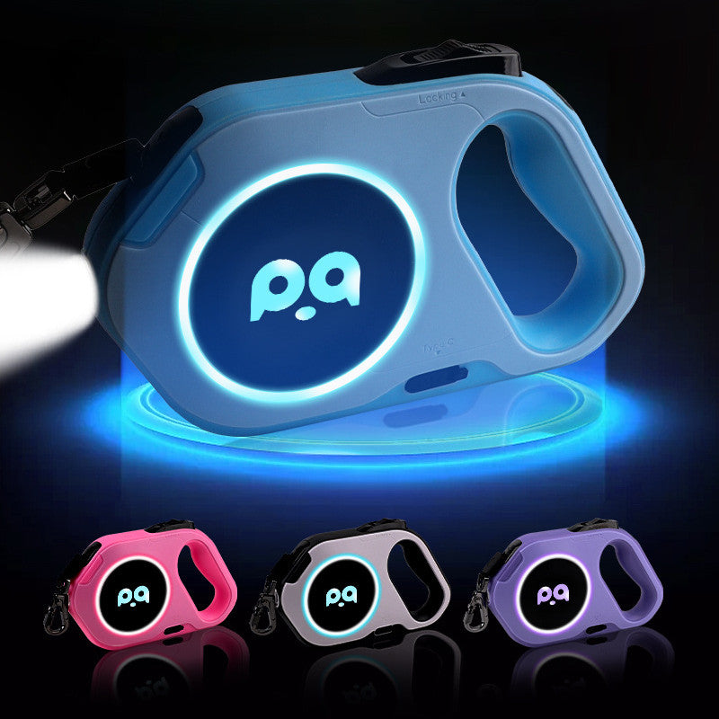 LED Retractable Dog Leash – Outdoor